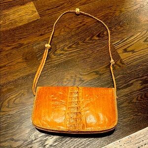 Vintage alligator purse from Portugal Estate sale!